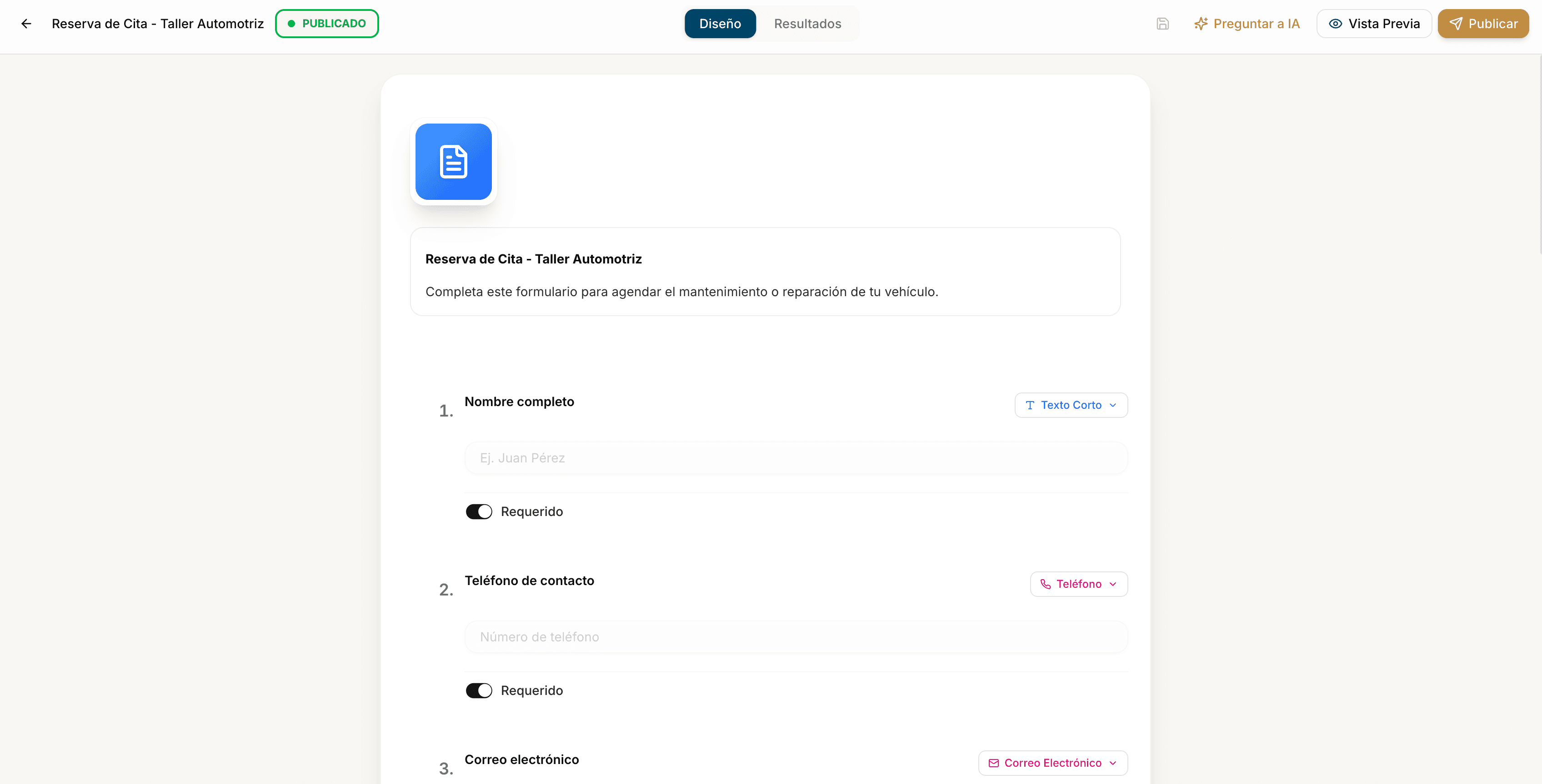 Visual Editor